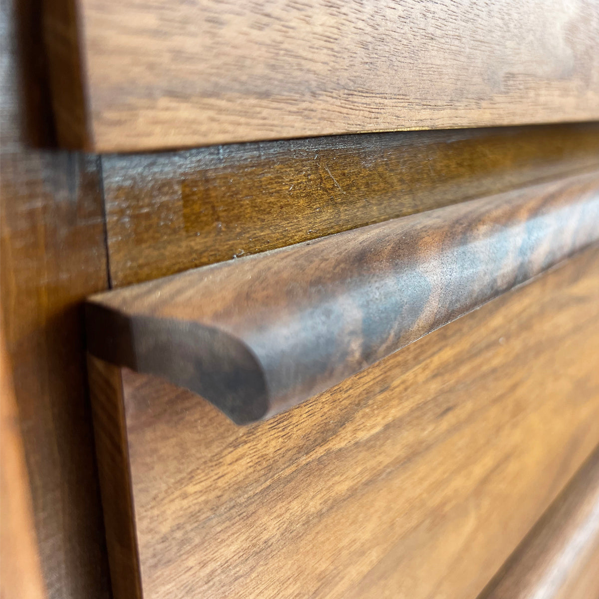 HPL Walnut Chest of Drawers