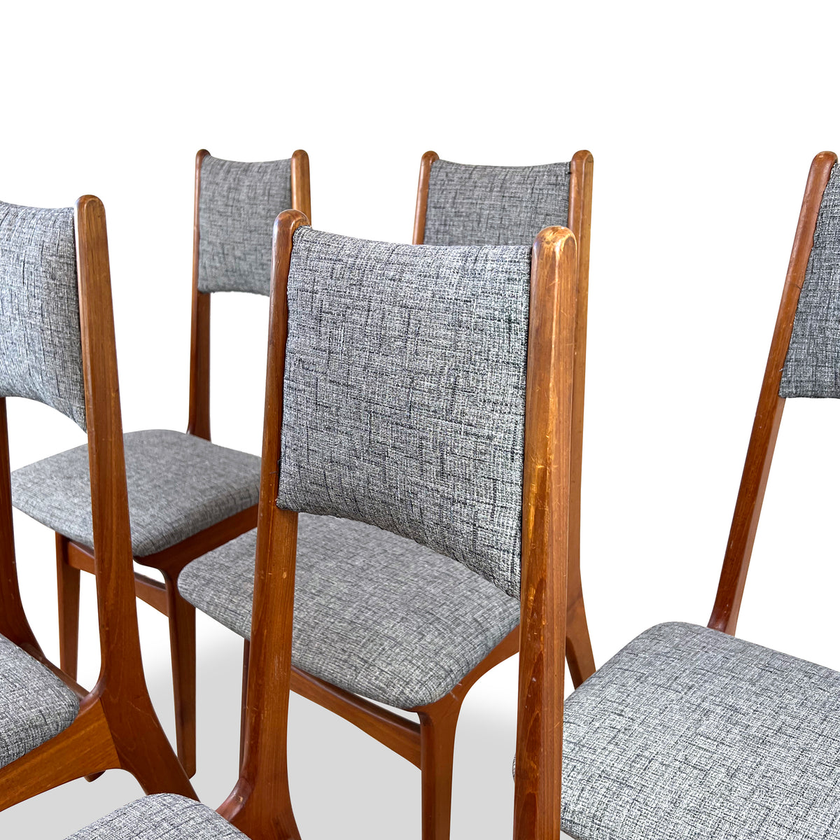 Teak Highback Dining Chairs