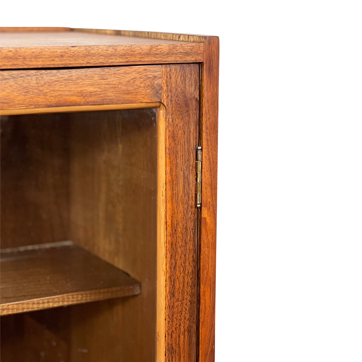 Walnut Bookcase with Drawers
