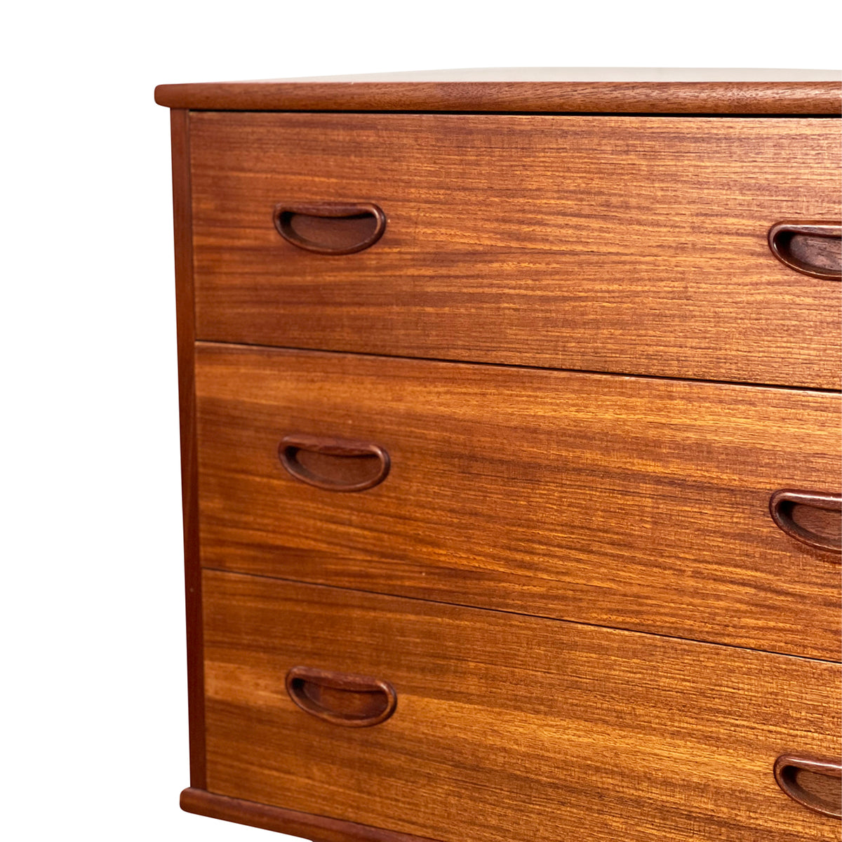 Teak Nine Drawer Dresser