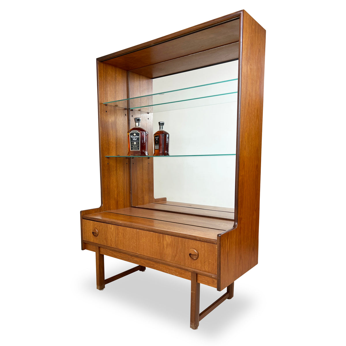 Teak Display Cabinet by Turnidge of London