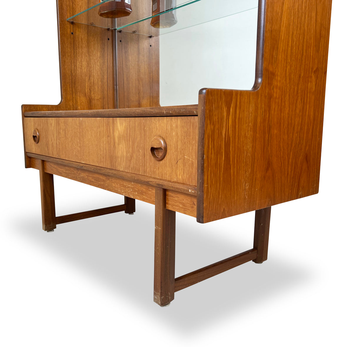 Teak Display Cabinet by Turnidge of London