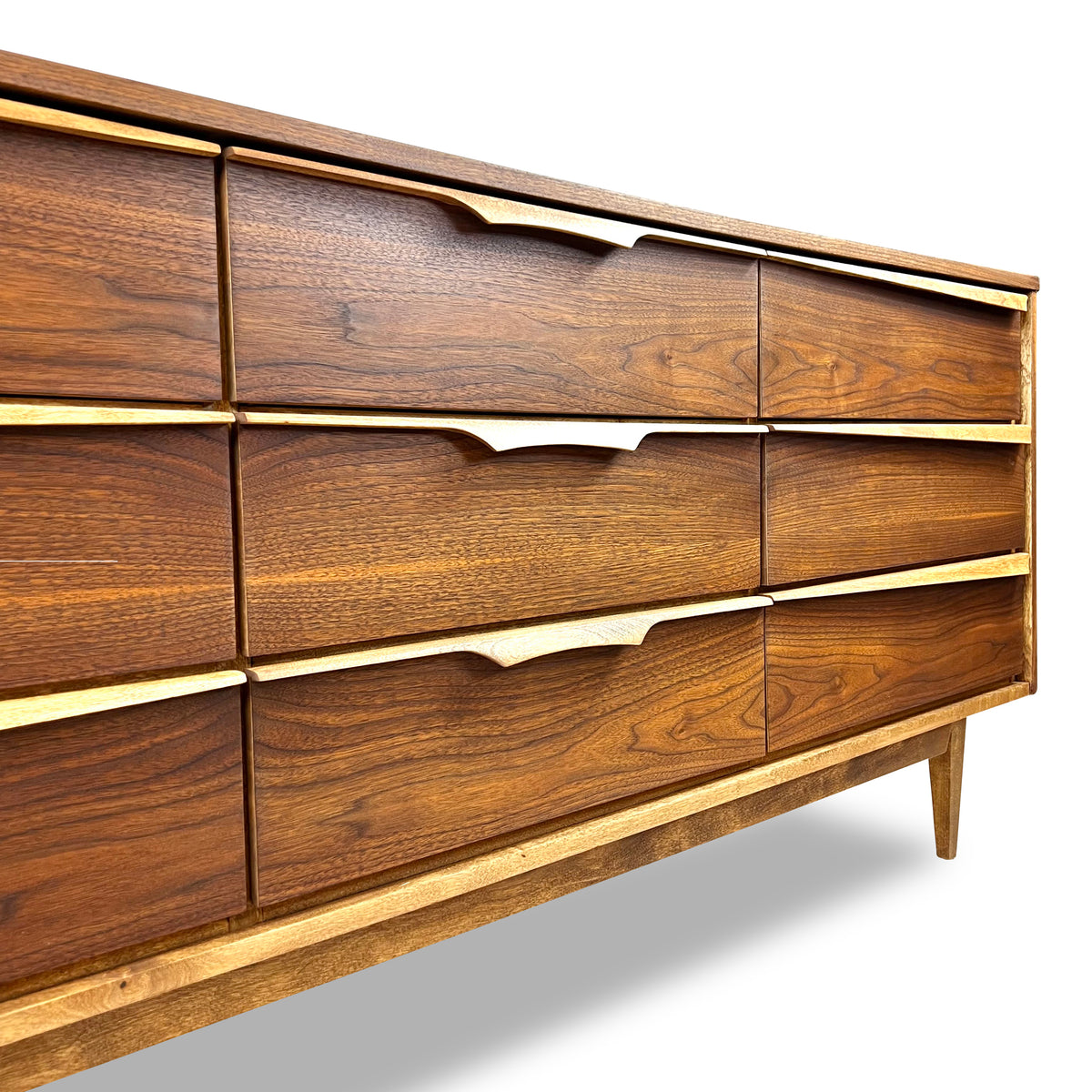 Walnut Dresser by Vic Art