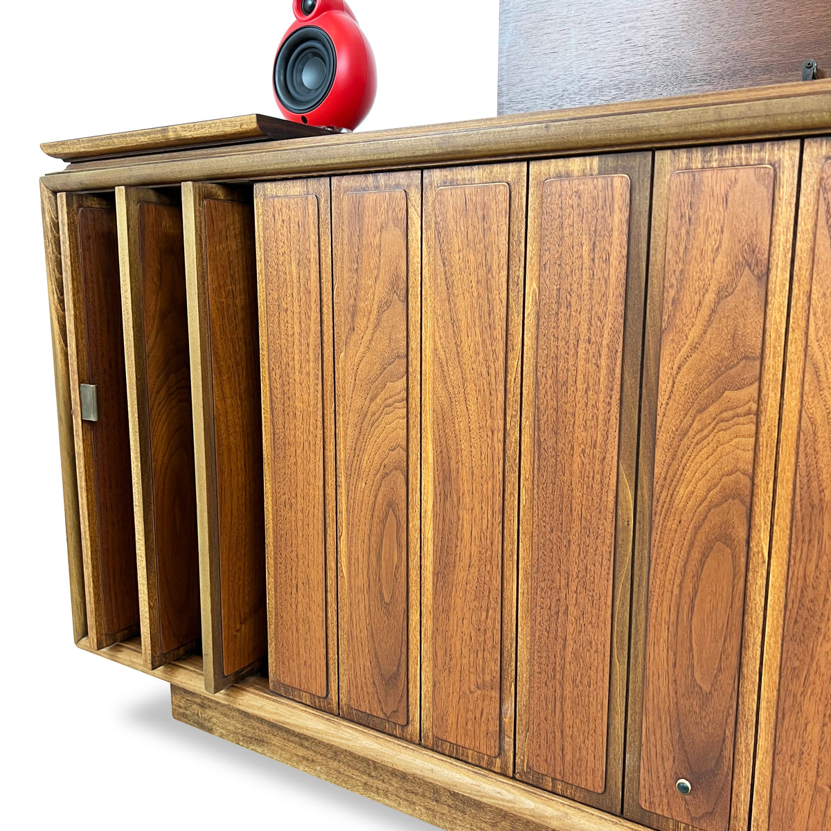 Walnut Stereo Cabinet by Zenith