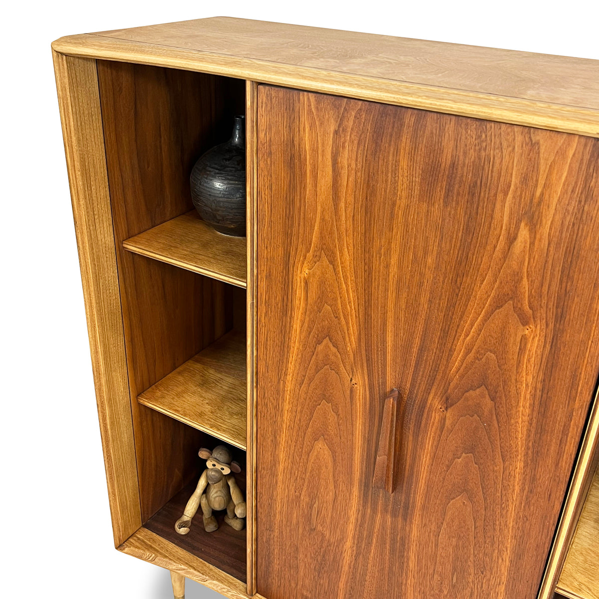 Walnut and Ash Deilcraft Bookcase