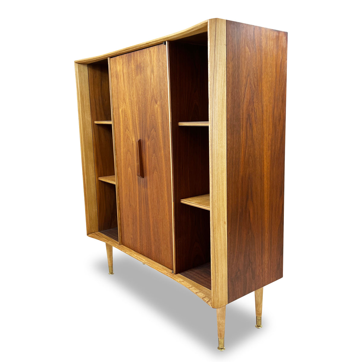 Walnut and Ash Deilcraft Bookcase