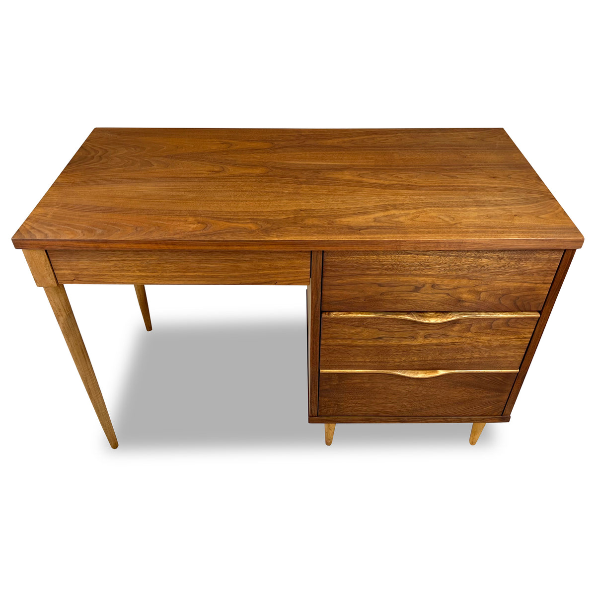 Walnut and Birch Desk