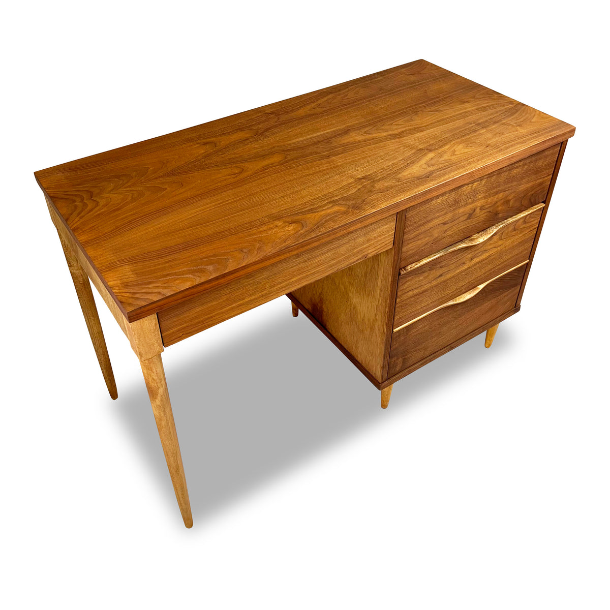 Walnut and Birch Desk