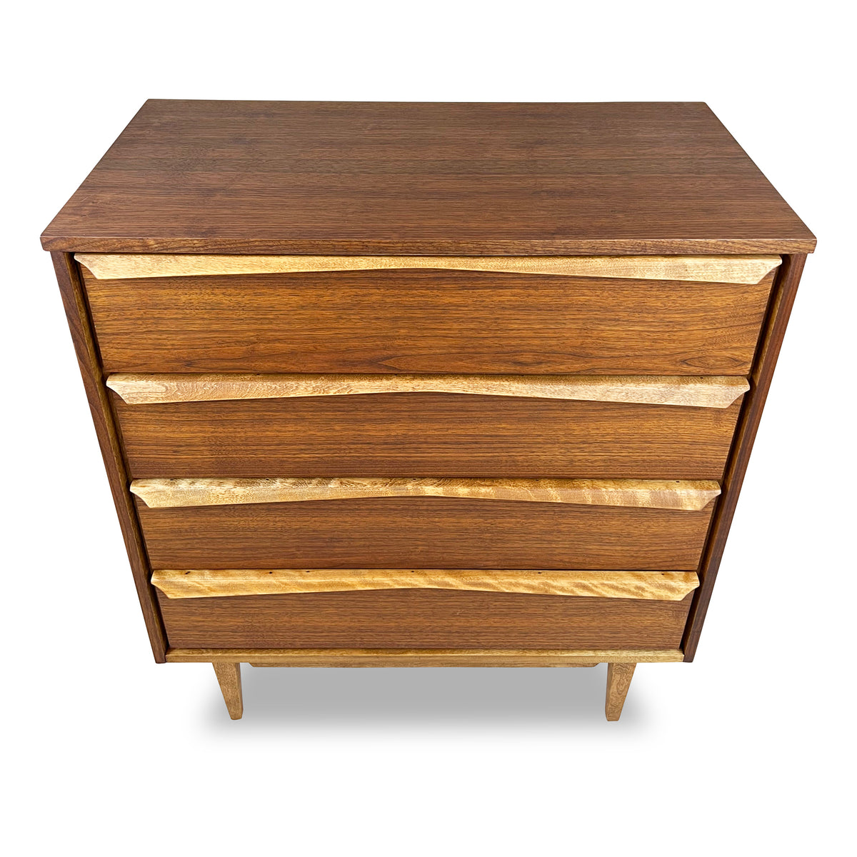 Walnut Chest of Drawers by Vic Art