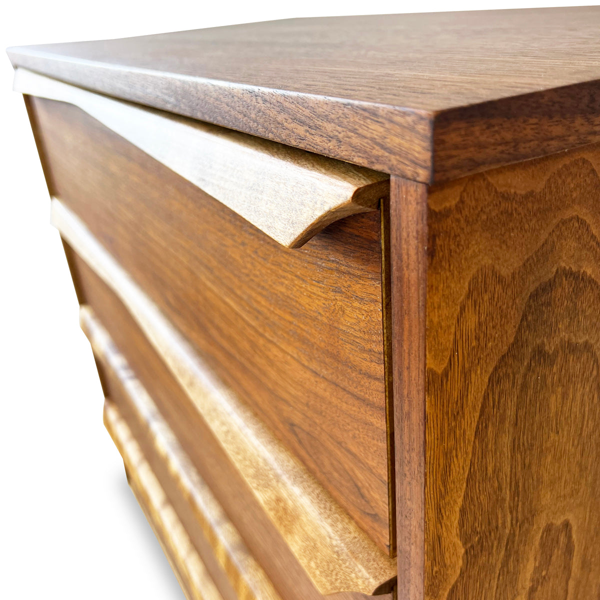 Walnut Chest of Drawers by Vic Art