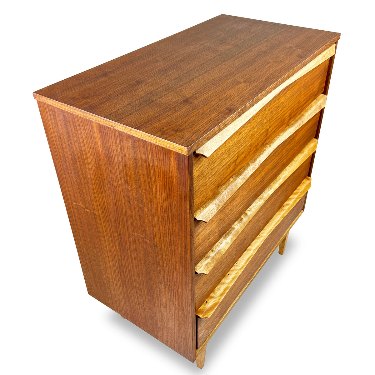 Walnut Chest of Drawers by Vic Art