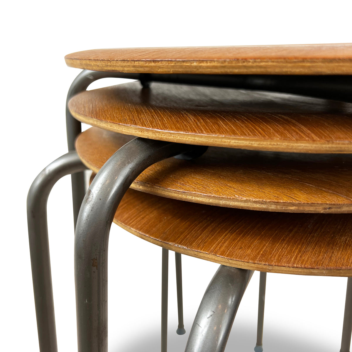 Danish Teak Stools