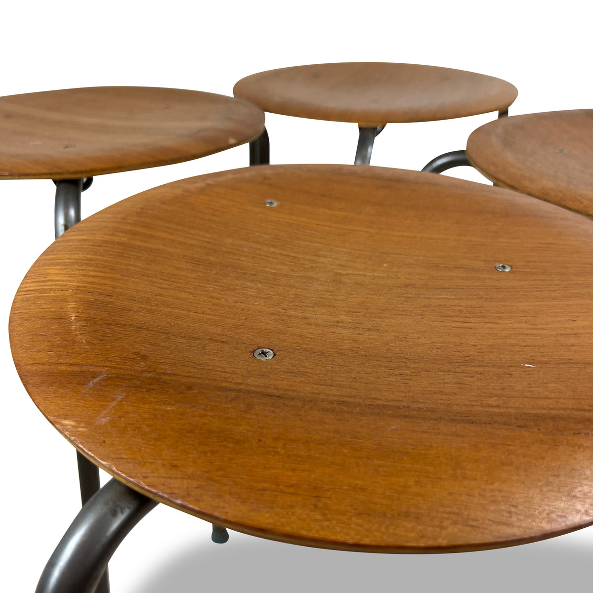 Danish Teak Stools
