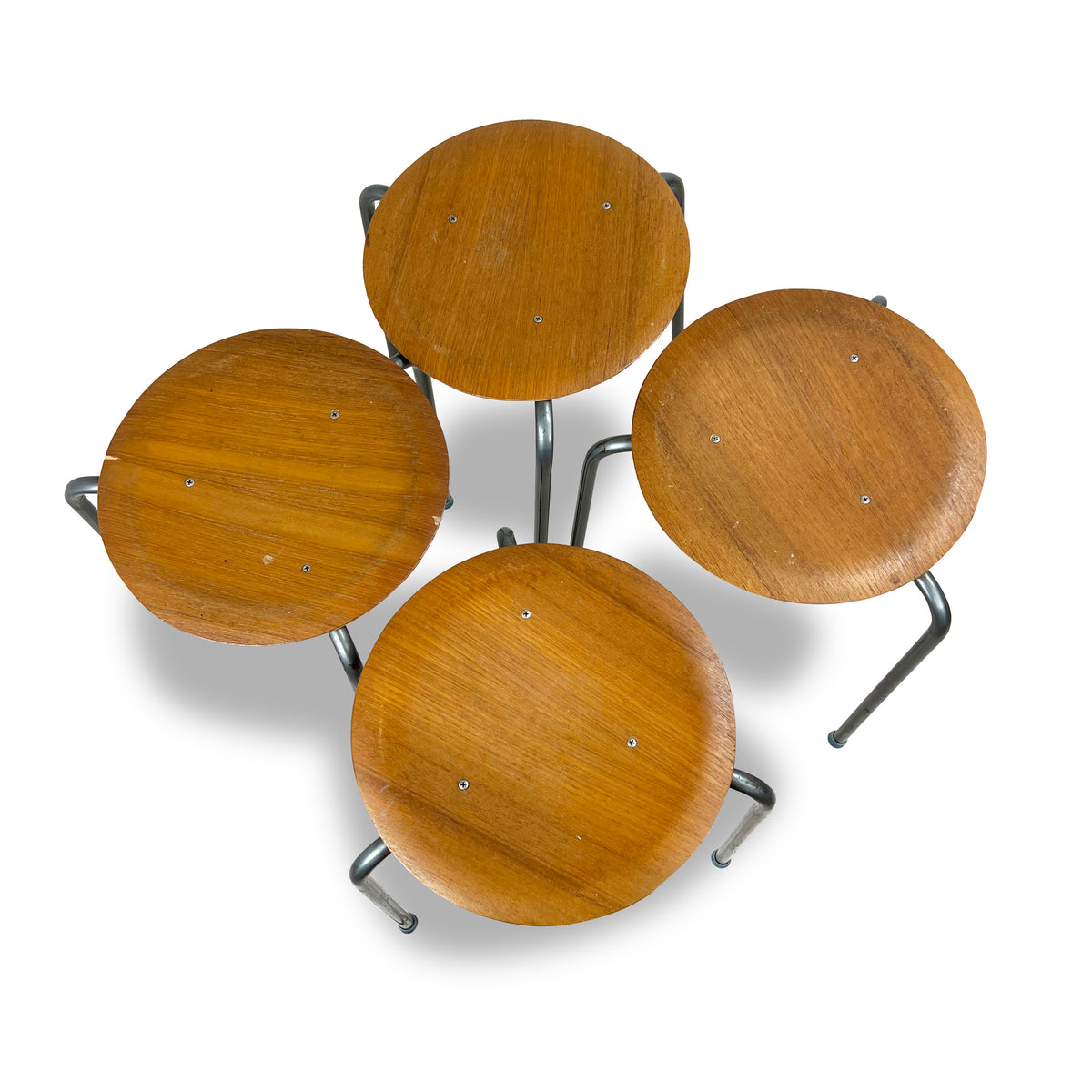 Danish Teak Stools