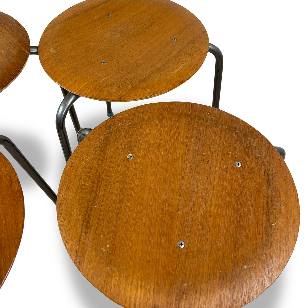 Danish Teak Stools