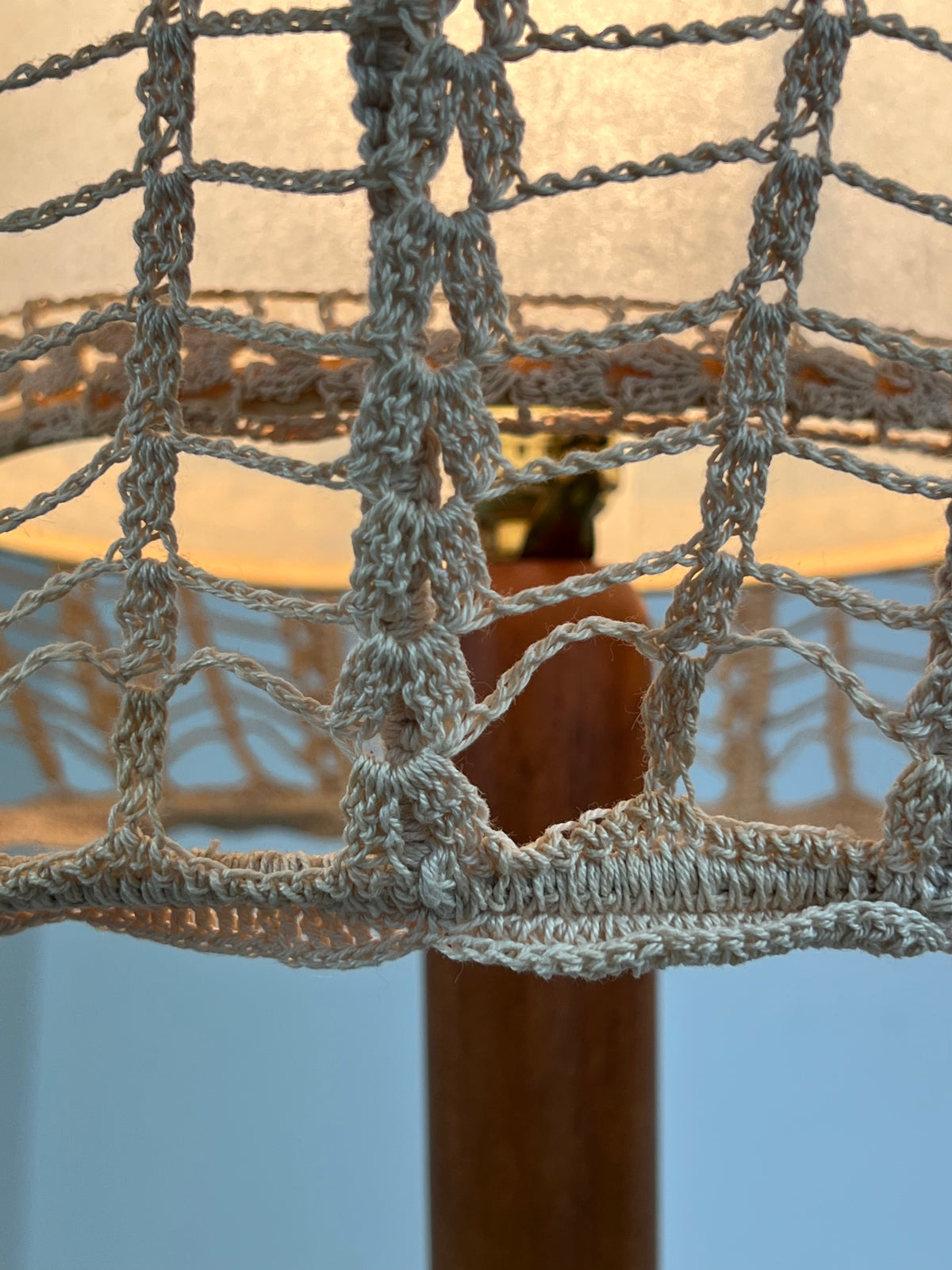 Teak Floor Lamp