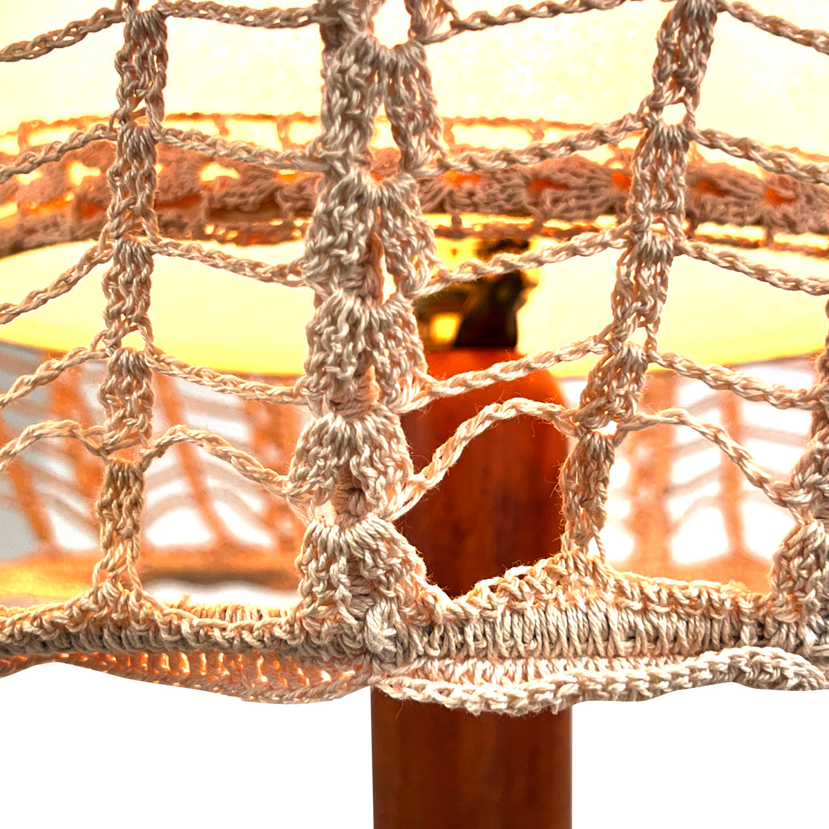 Teak Floor Lamp