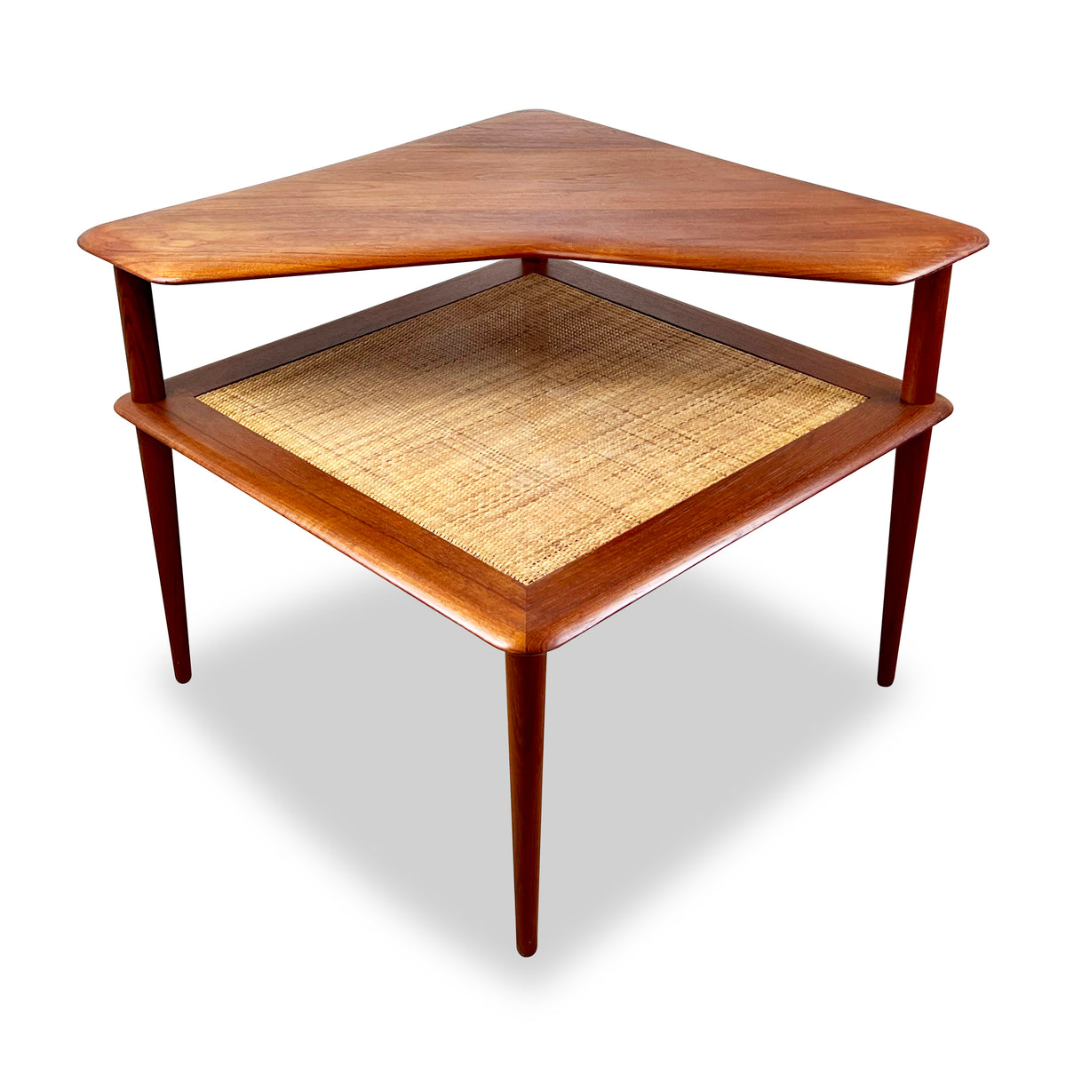 Danish Teak Side Table by Peter Hvidt for France and Daverkosen