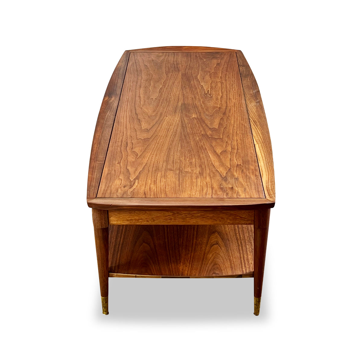 Mid Century Walnut Coffee Table by Deilcraft