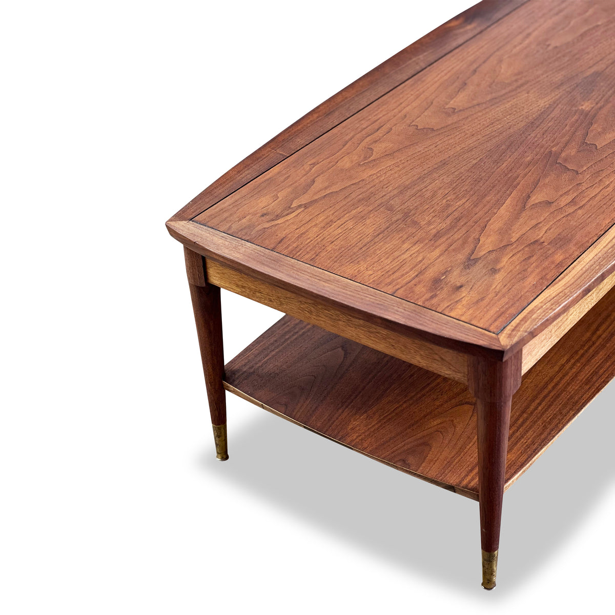 Mid Century Walnut Coffee Table by Deilcraft