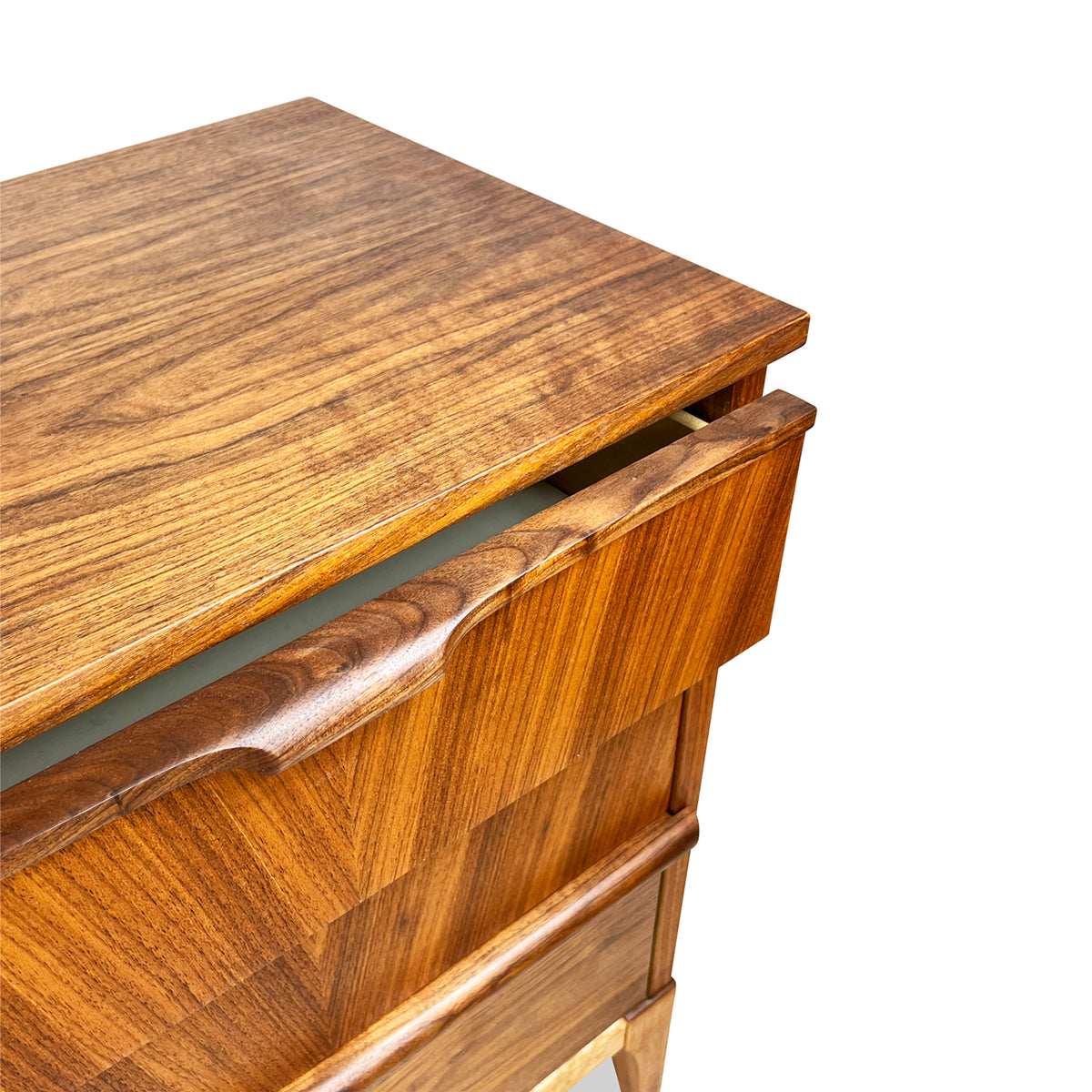Vintage Walnut Dresser by Kaufman Furniture