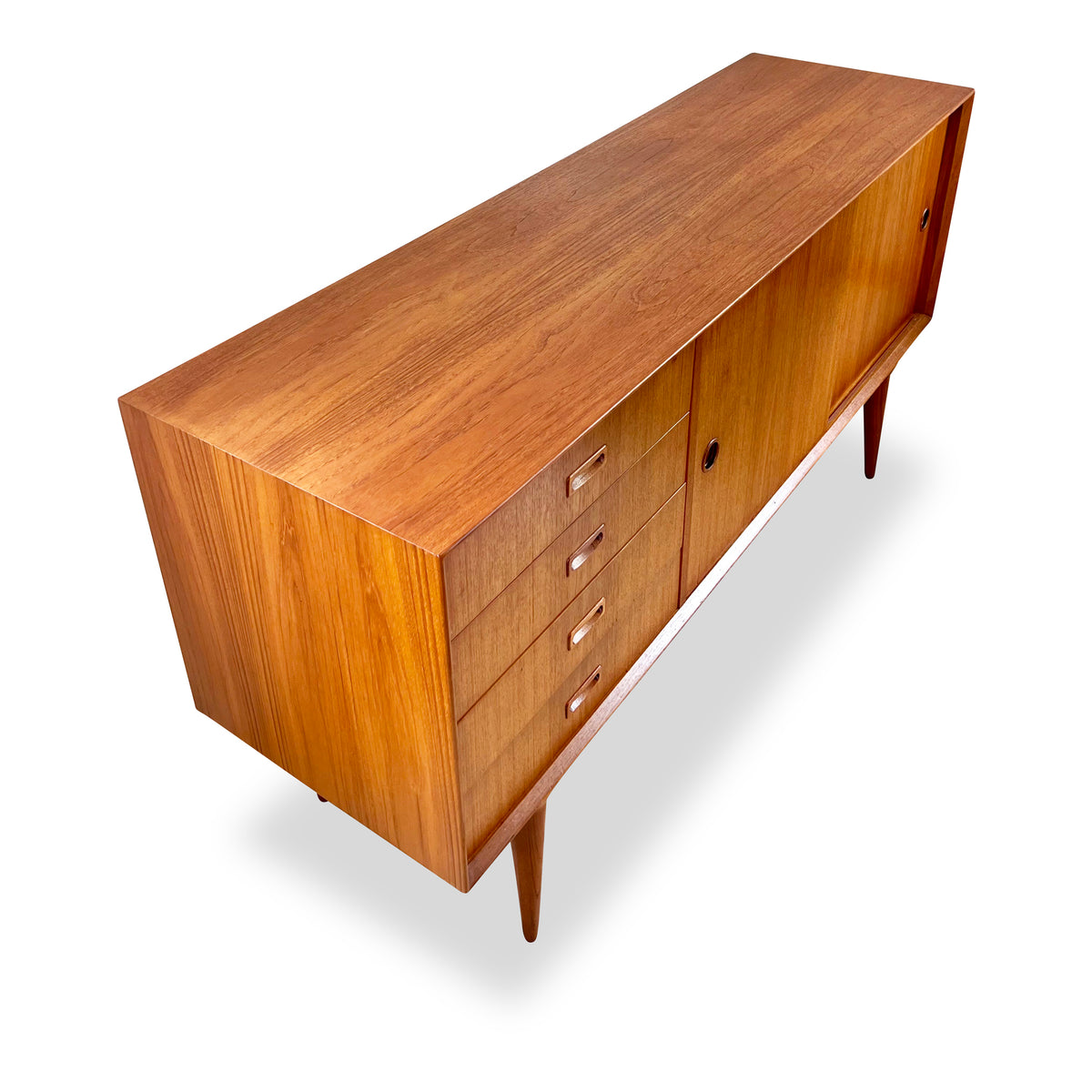 Rare Teak Sideboard by Gunni Omann for Omann Jun, 1960s