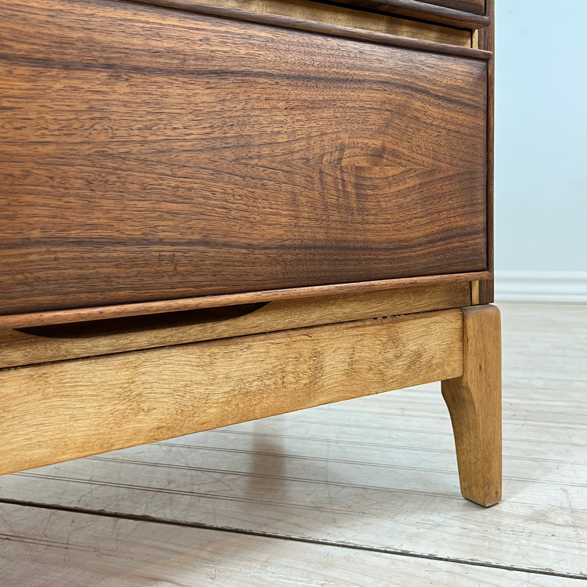 Walnut Nightstand by HPL