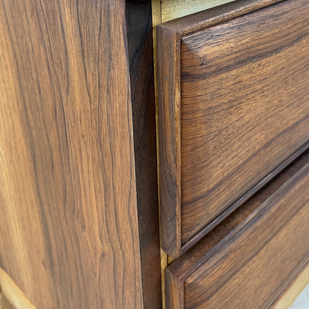 Walnut Nightstand by HPL