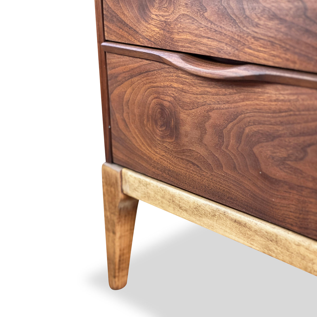 Kaufman Walnut and Birch Desk
