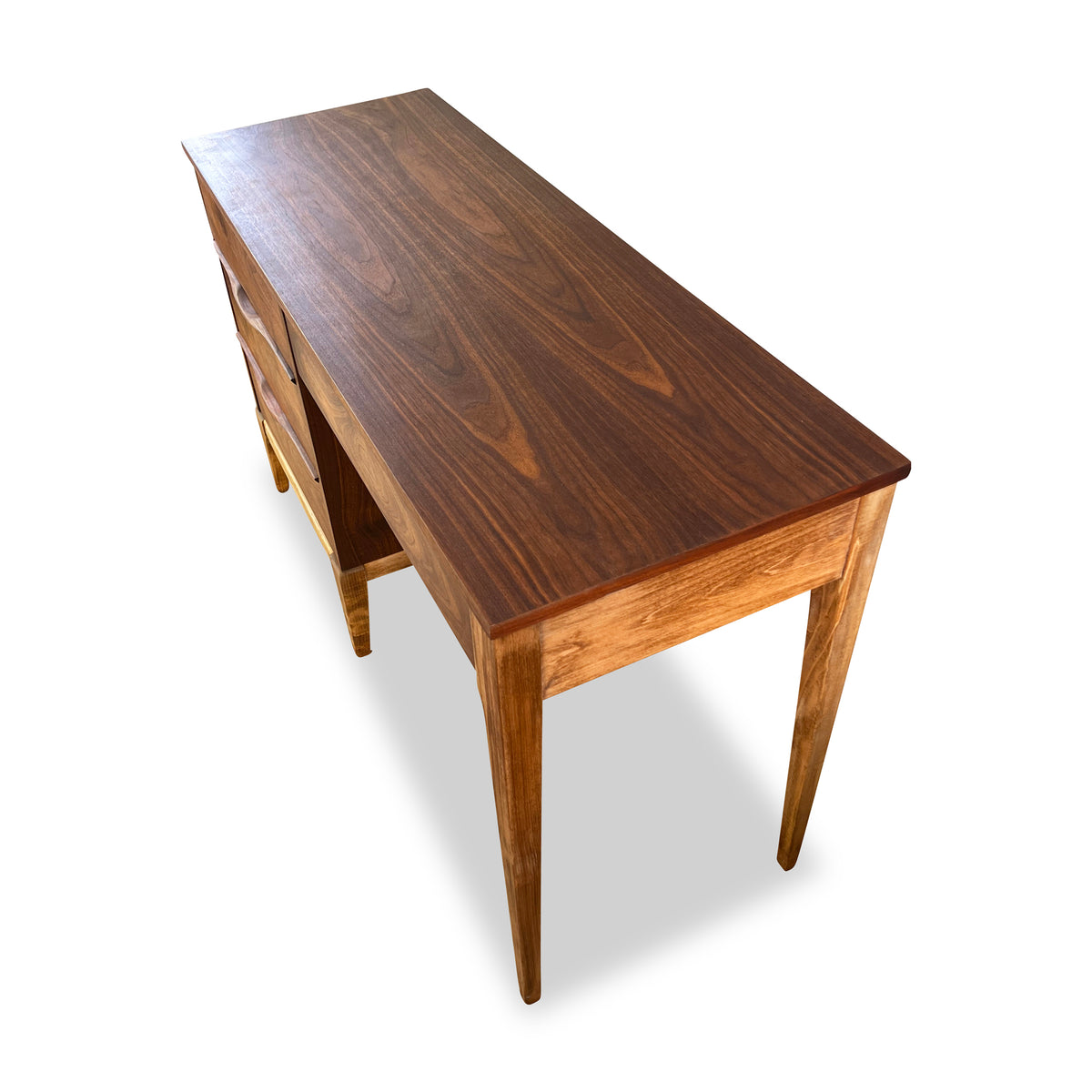 Kaufman Walnut and Birch Desk