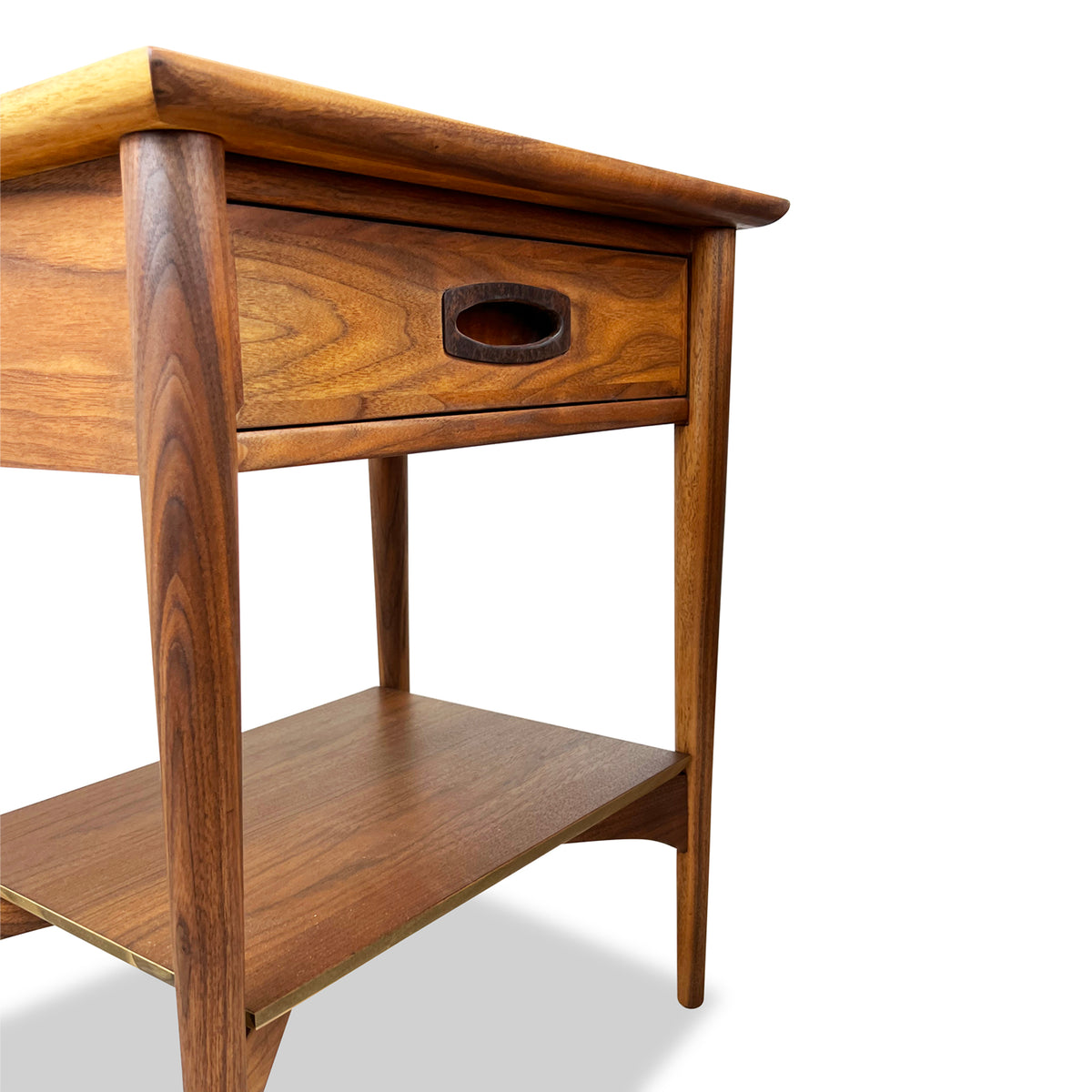Walnut Side Tables/Nightstands by Heritage