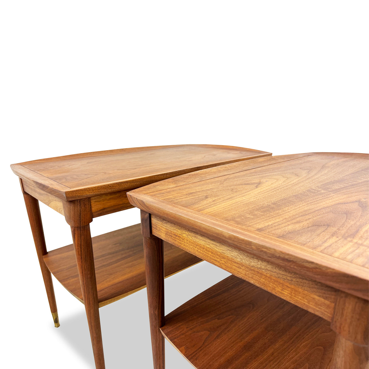 Walnut End Tables by Deilcraft