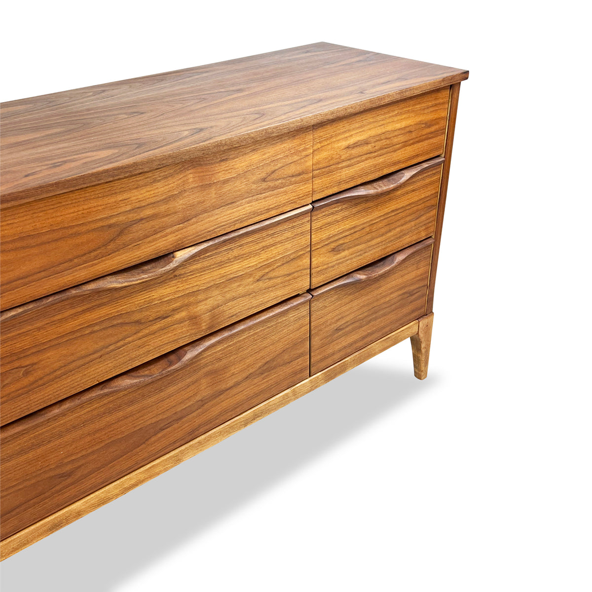 Walnut Dresser by Kaufman Furniture