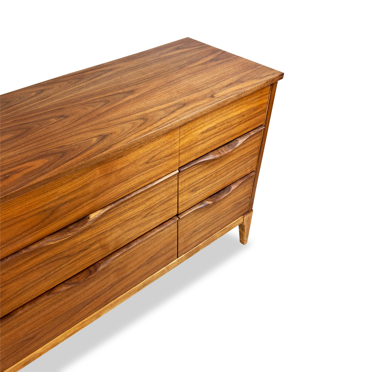 Walnut Dresser by Kaufman Furniture
