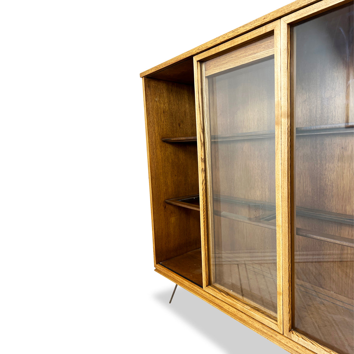 Pecan Gibbard Bookcase