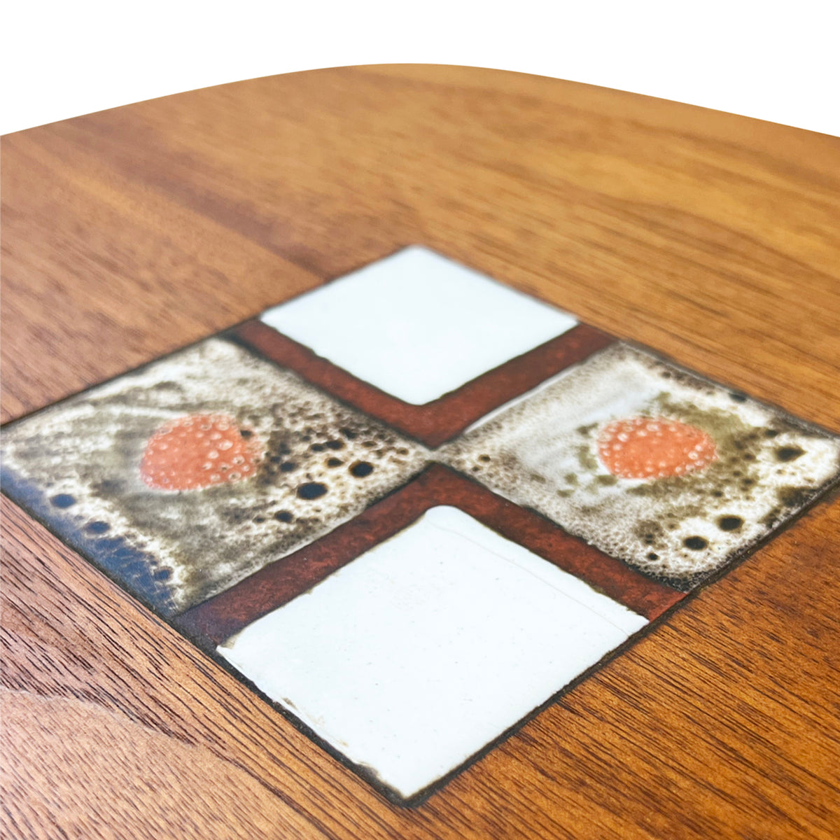 Walnut Coffee Table with Inlay