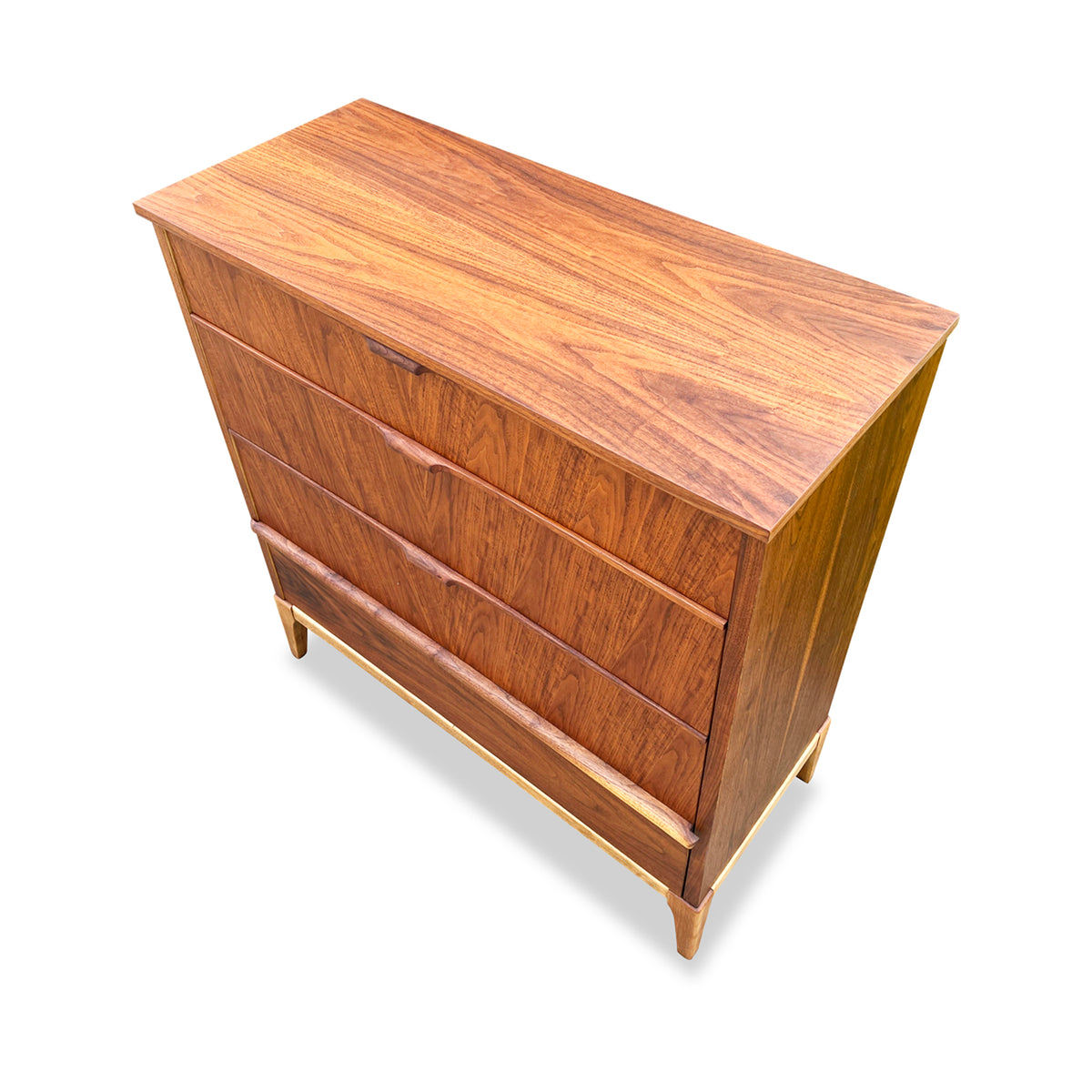 Walnut Highboy by Kaufman Furniture
