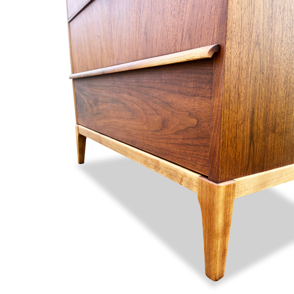 Walnut Highboy by Kaufman Furniture