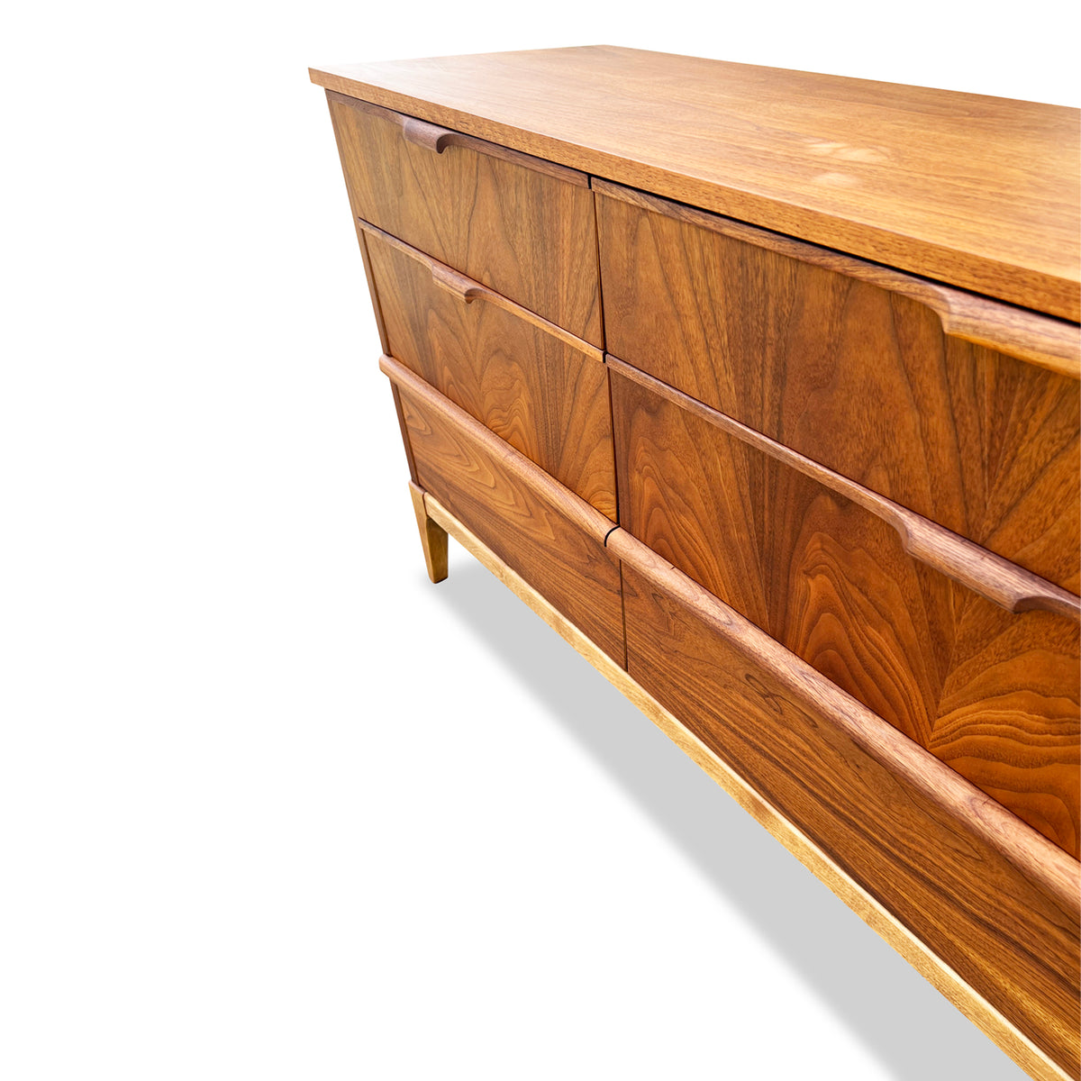Walnut Dresser by Kaufman Furniture