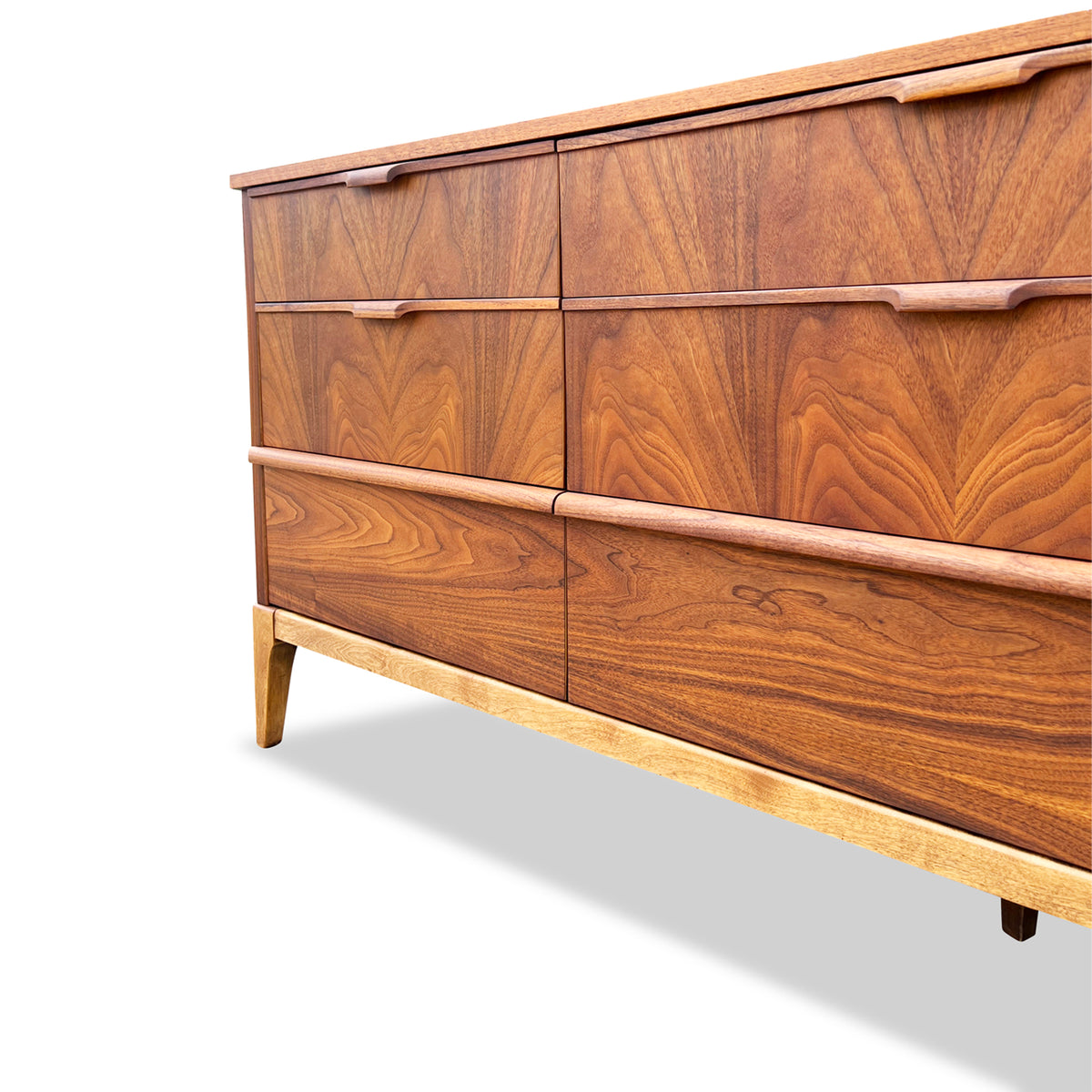 Walnut Dresser by Kaufman Furniture