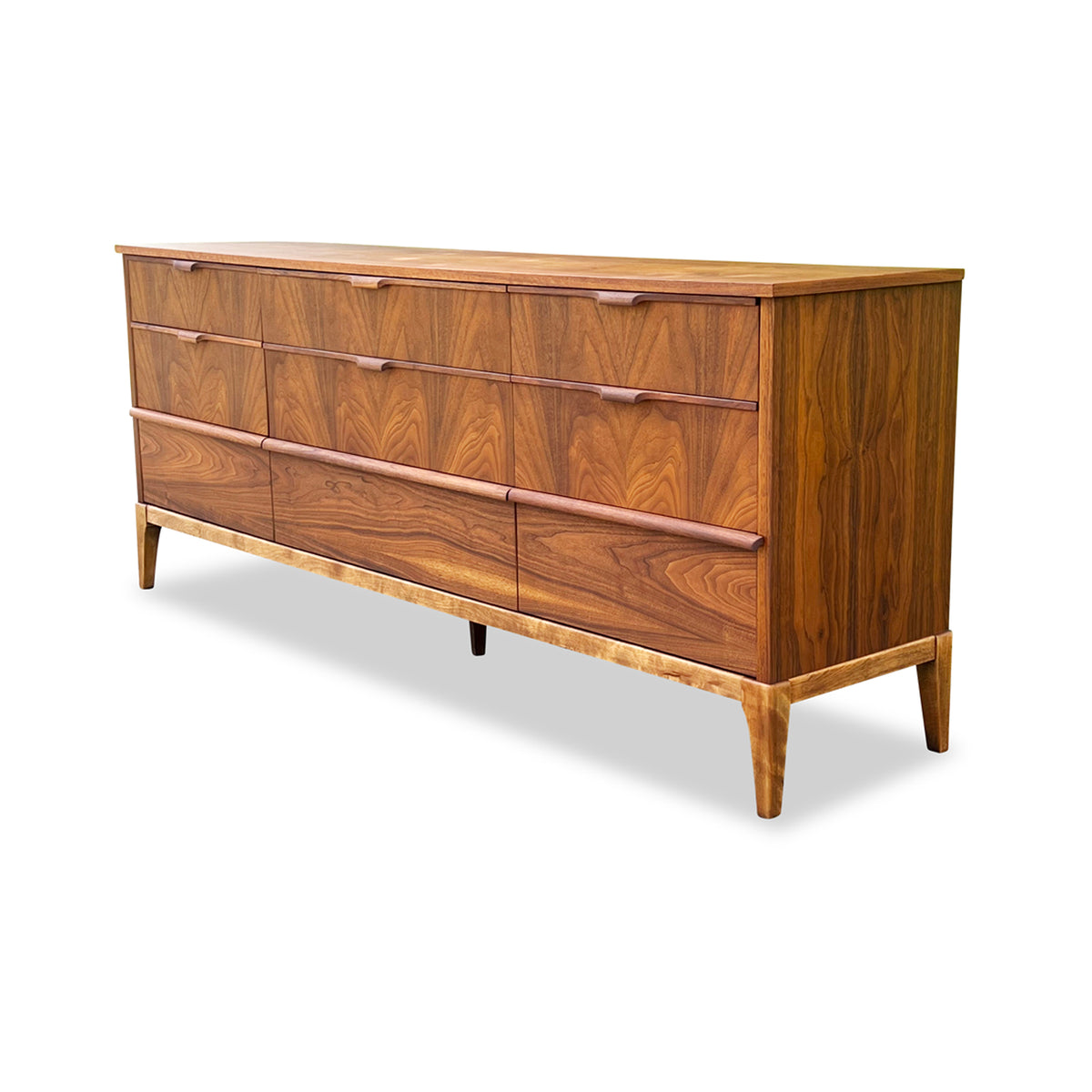 Walnut Dresser by Kaufman Furniture