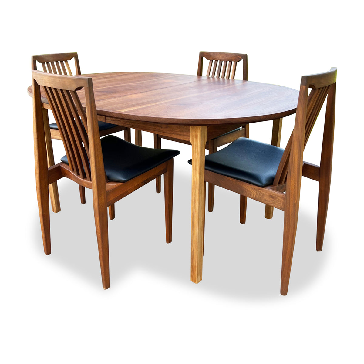 Walnut Dining Chairs by Honderich