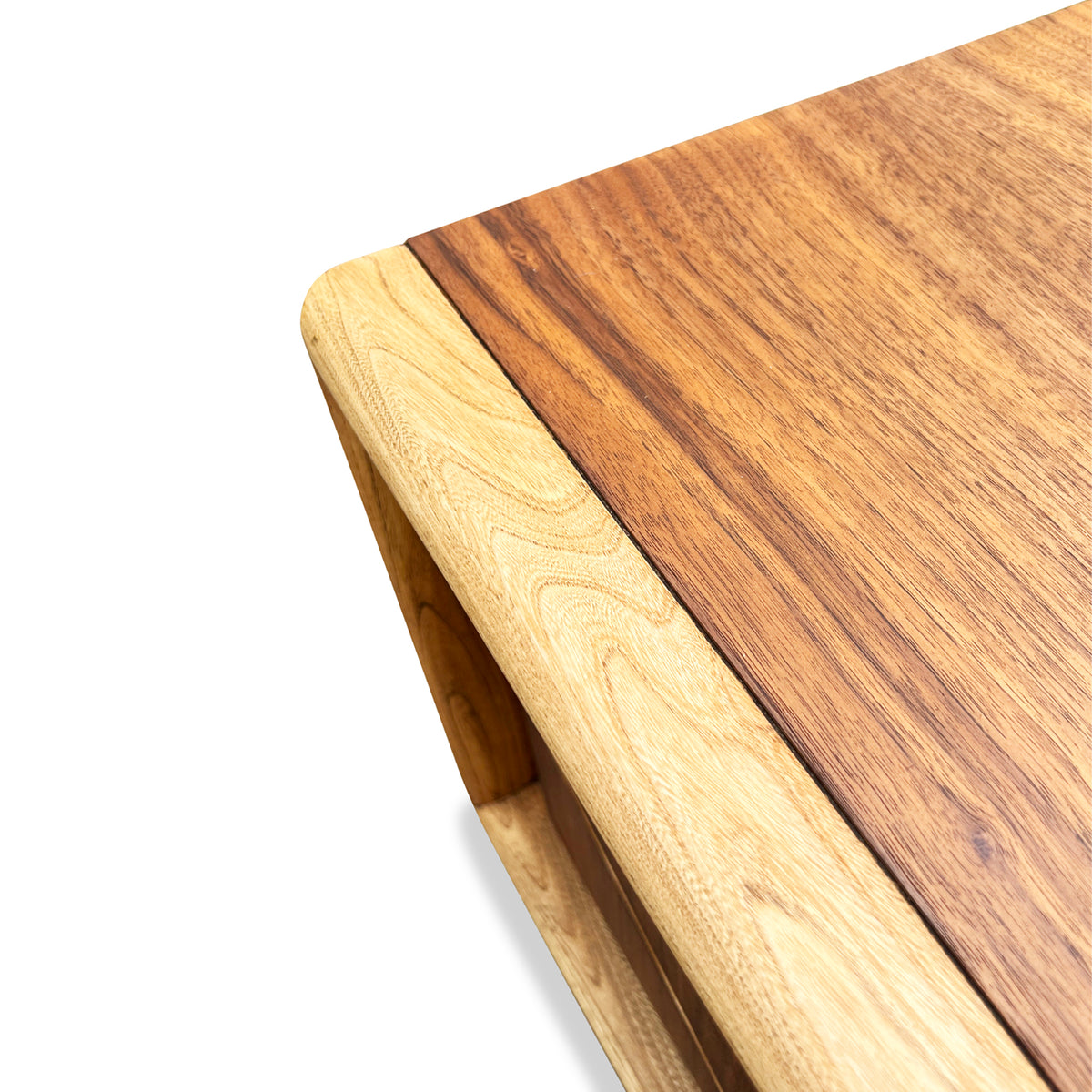 Walnut Diamond Nightstands by United Furniture