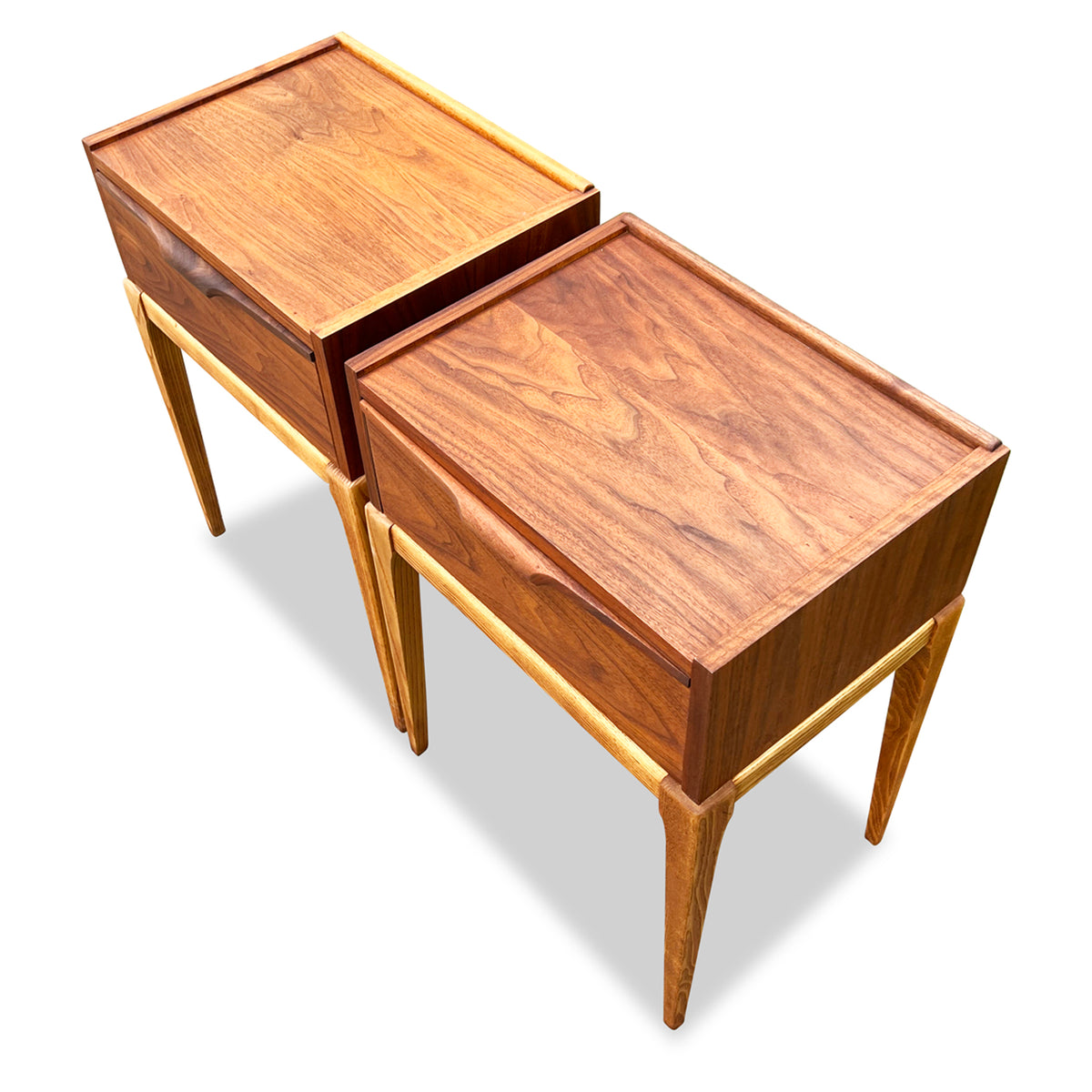 Haddon Hall Walnut Nightstands