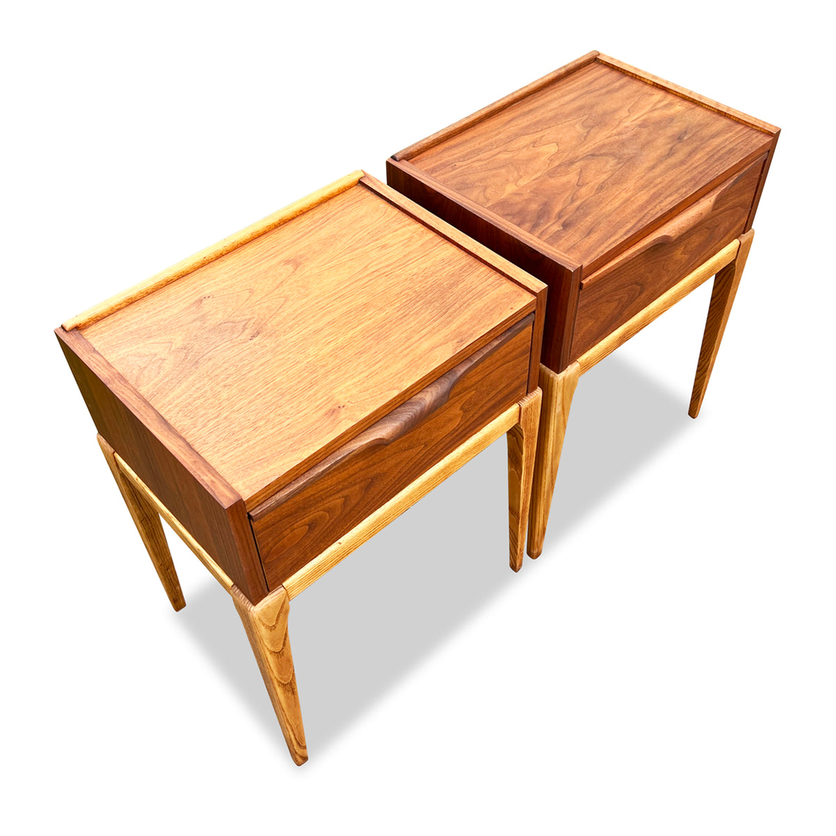 Haddon Hall Walnut Nightstands