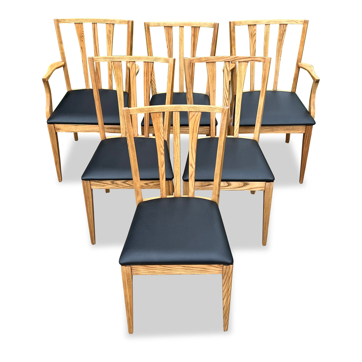 Pecan Dining Chairs by Gibbard