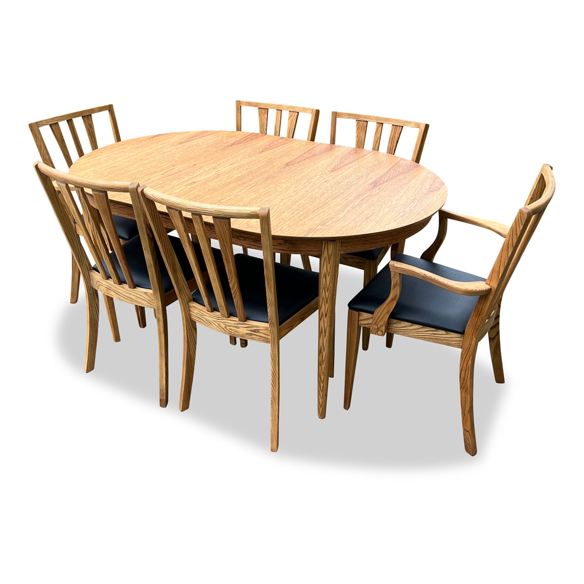 Pecan Dining Chairs by Gibbard