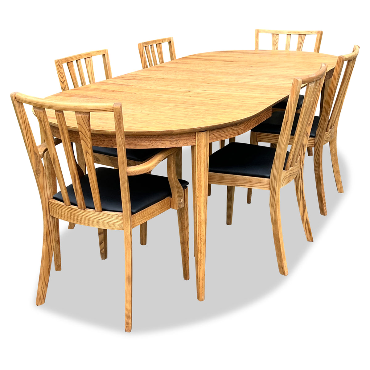 Pecan Dining Chairs by Gibbard