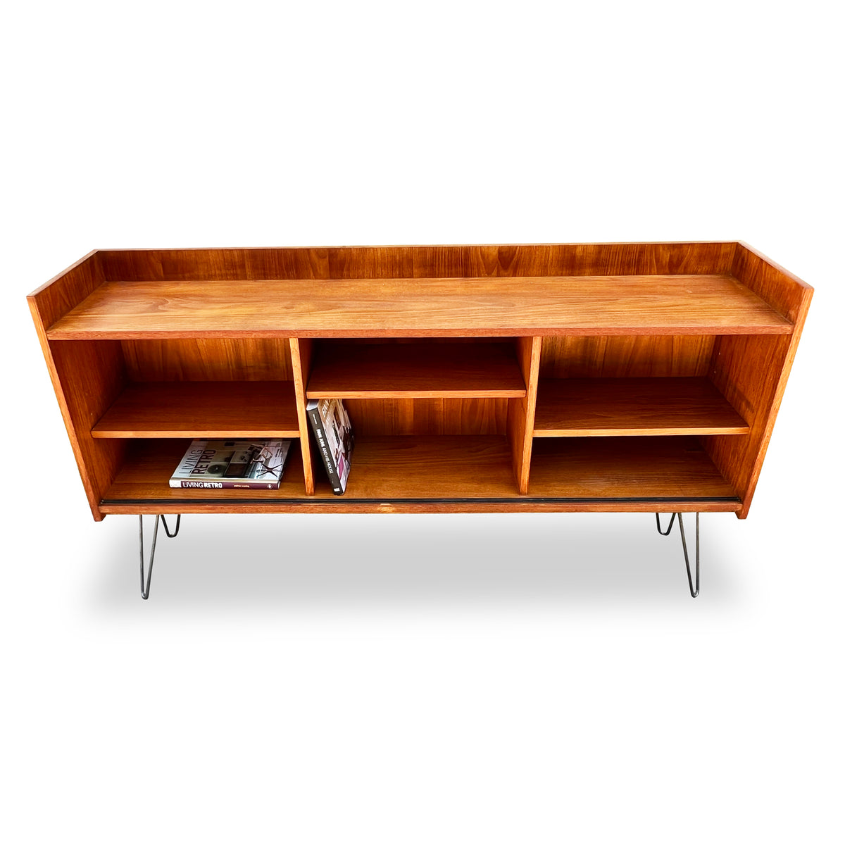 Teak Open Sideboard