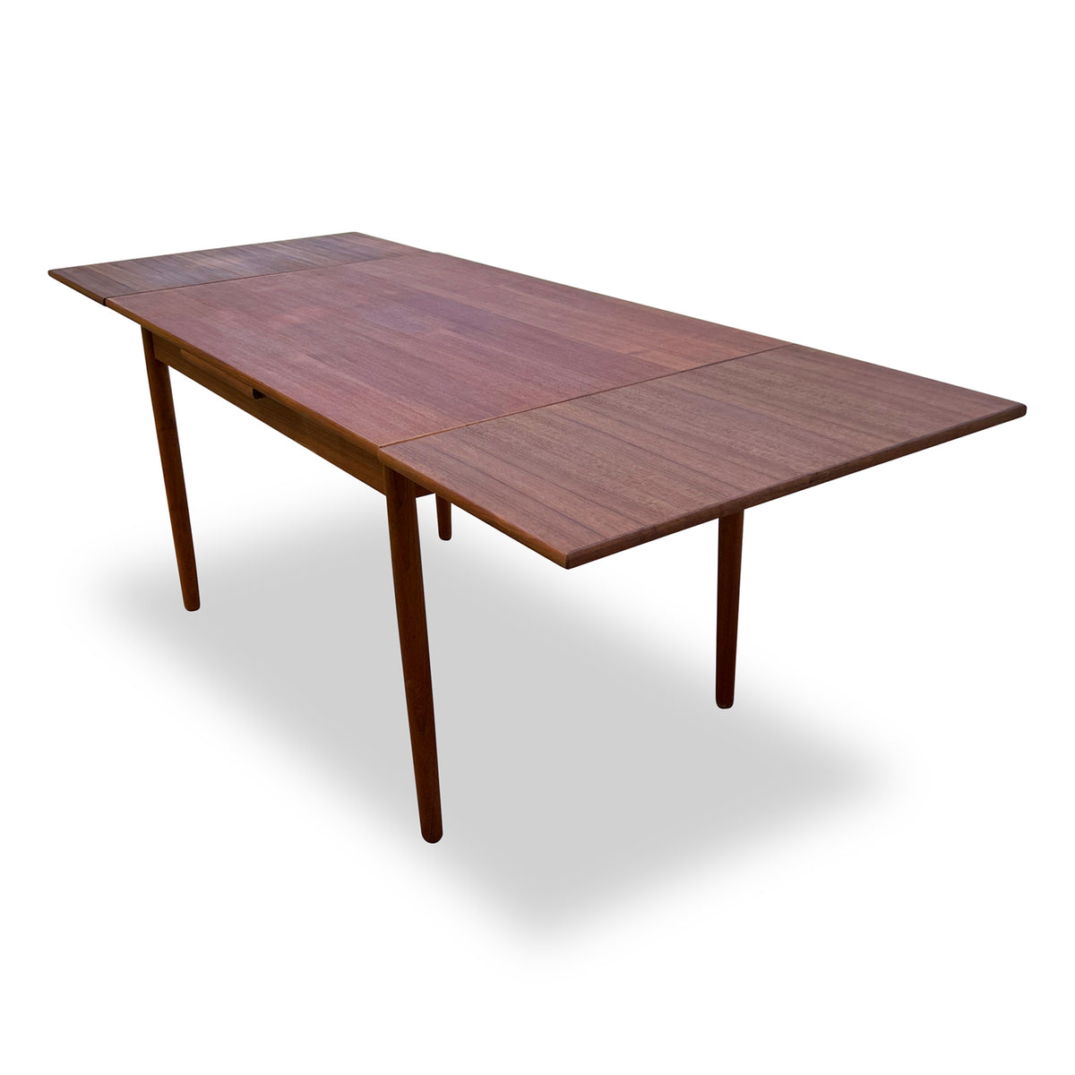 Teak Draw Leaf Table